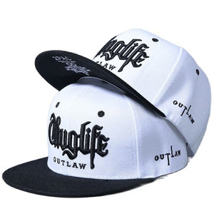 2022 Fashion Fastball CAP Thuglife Embroidery Hiphop Baseball Cap Snapback Hat Adult Outdoor Casual Sun Casual Bone Dropshipping - Larry's Anything Goes