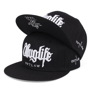 2022 Fashion Fastball CAP Thuglife Embroidery Hiphop Baseball Cap Snapback Hat Adult Outdoor Casual Sun Casual Bone Dropshipping - Larry's Anything Goes