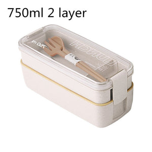 Lunch Box Bento Box for School Kids Office Worker 3layers Microwae Heating Lunch Container Food Storage Box - Larry's Anything Goes