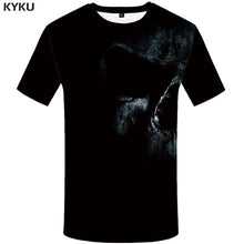 Load image into Gallery viewer, KYKU Skull T Shirt Men Devil Tshirt Punk Rock Clothes 3d T-shirt Hip Hop Tee Casual Cool Mens Clothing 2018 New Summer Top Homme - Larry&#39;s Anything Goes