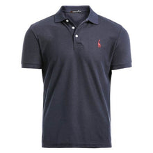 Load image into Gallery viewer, GustOmerD New Man Polo Shirt Mens Casual Deer Embroidery Cotton Polo shirt Men Short Sleeve High Quantity polo men - Larry&#39;s Anything Goes