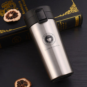 Stainless Steel Thermos Coffee Travel Mug BPA-Free Thermos Flask, Vacuum Insulated Water Bottle,Double Walled Coffee Mugs - Larry's Anything Goes