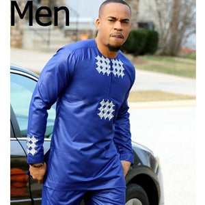 H&D african men kid boy clothing 2019 mens dashiki shirt africa bazin riche outfit clothes tops pant suits vetement africain - Larry's Anything Goes