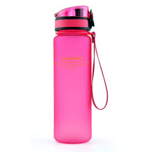 Load image into Gallery viewer, Explosion Sport Water Bottles 500/650ML 1L Protein Shaker Outdoor Travel Portable Leakproof Tritan plastic Drink Bottle BPA Free - Larry&#39;s Anything Goes